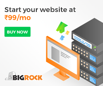 Start your website at RS 99/Month